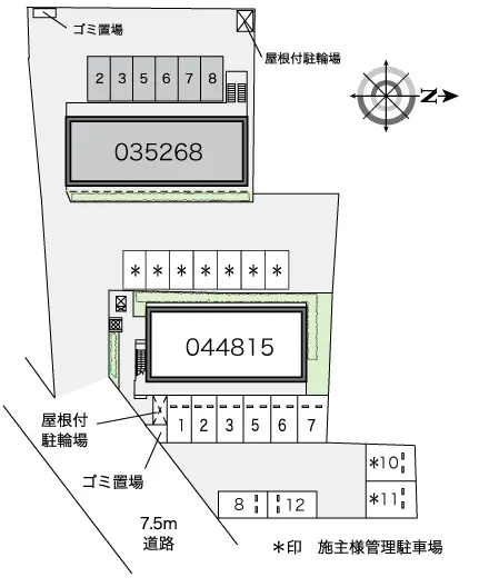 ★手数料０円★寝屋川市新家 月極駐車場